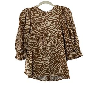 Samsoe‎ Mountain Zebra Top Size XS